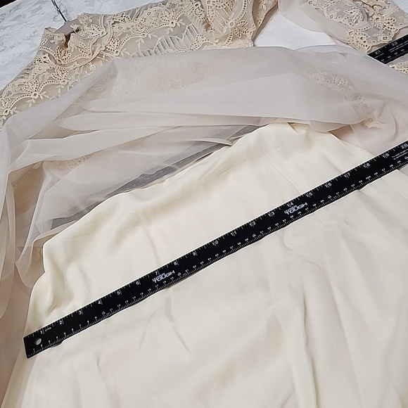 Vintage Wedding Dress NEW PICS! SIZE 1O❤️🩷❤️ - Picture 8 of 16